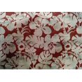 thumbnail image 5 of oneOone Cotton Silk Red Fabric Floral & Leaves Sewing Fabric By The Yard Printed Diy Clothing Sewing Supplies 42 Inch Wide, 5 of 6