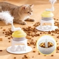 thumbnail image 6 of KOYPTL Cat Treat Dispenser Toy,Interactive Slow Feeder,Ice Shaver Shape Treat Puzzle Toy for Pets Cats,Durable Safe Pet Accessory Feather Teaser Wand for Kittens Boredom Relief Play Exercise Gift, 6 of 6