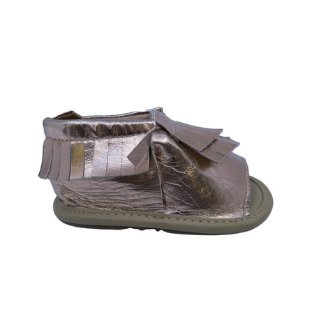 

Pre-owned Gap Girls Gold Sandals size: 6-12 Months