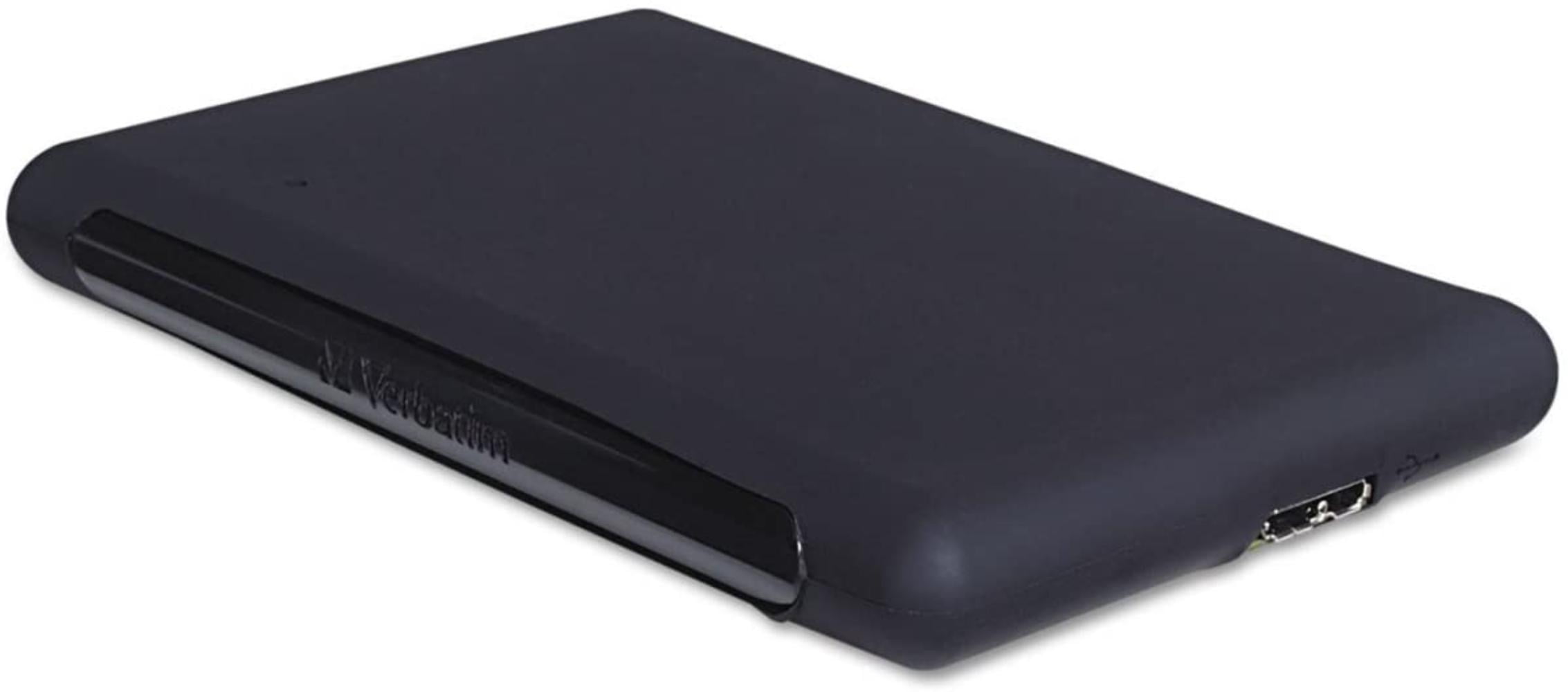 Verbatim 1TB Titan Portable Hard Drive, USB 3.0 - Black, Small