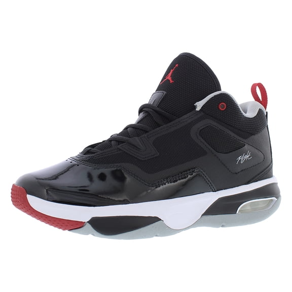 Nike Jordan Stay Loyal 3 GS Boys Shoes Size 5.5, Color: Black/Varsity Red/White