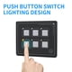 thumbnail image 4 of Panel de Interruptores LED de 6 Cuadrillas Interruptor de Panel de Control Táctil Inteligente para Automóvil, Autocaravana,, 4 of 8