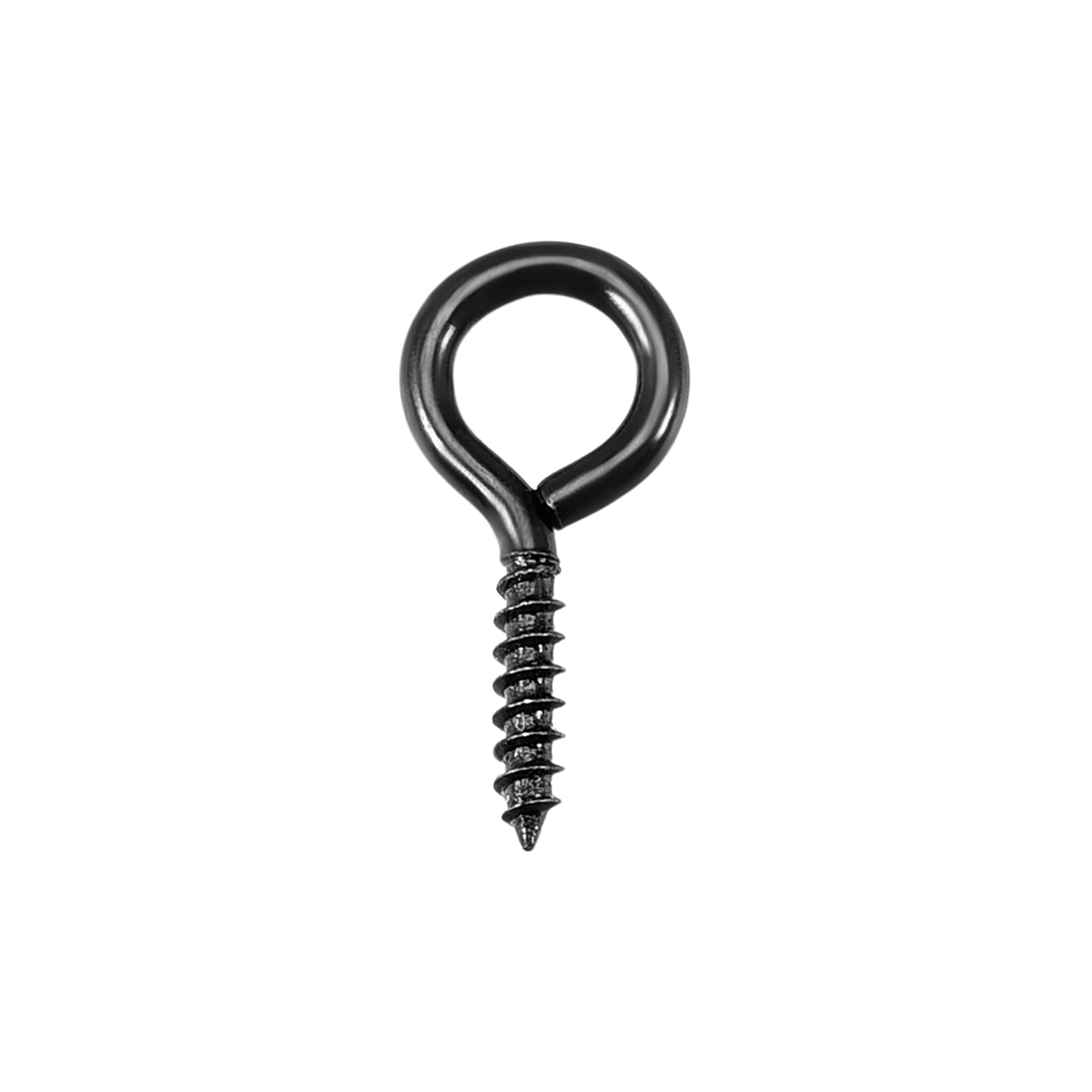 0.6" Screw Eye Hooks Self Tapping Screws Screwin Hanger EyeShape Ring