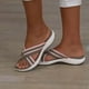 thumbnail image 2 of Amzcrzy Zapatos de mujer,Zapatos de mujer,Zapatillas de mujer, Sandalias de verano para mujer con corrección elástica de última generación Sandalias Mujer Zapatillas De Casa, 2 of 4
