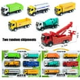 thumbnail image 2 of Esaierr Baby Toddler Toys Small Construction Construction Truck Toys Alloy Toy Sets Skid Row Car Model Toys Boys Toys 6PCS, 2 of 7