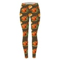 thumbnail image 5 of ibiyuan Christmas Leggings With Pockets Thanksgiving Turkey Print Leggings Comfortable Stretchy Breathable Workout Yoga Pants Soft High Waisted Casual Athletic Wear, 5 of 5