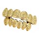thumbnail image 5 of 18K Hip Hop Dientes Grill Top & Bottom Grill Set Grill Boca Dientes Dorado SM SunniMix Dientes de parrilla de hip hop, 5 of 8