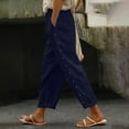 thumbnail image 1 of WILLBEST Pantalones Casuales de Mujer Para Uso Diario: Pantalones Largos Versátiles Diseñados Para Brindar Comodidad, Moda y Fácil Cuidado, Ideales Para Combinar Con Camisetas En Verano., 1 of 4