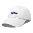 thumbnail image 5 of Dalix Muscle Car Embroidered Cap Cotton Baseball Summer Cool Dad Hat Mens in White, 5 of 5