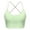 Green, variant on Seductiva Clearance Sports Bra for Women Women's Belt Sports Bra Gathered with A Back Bra