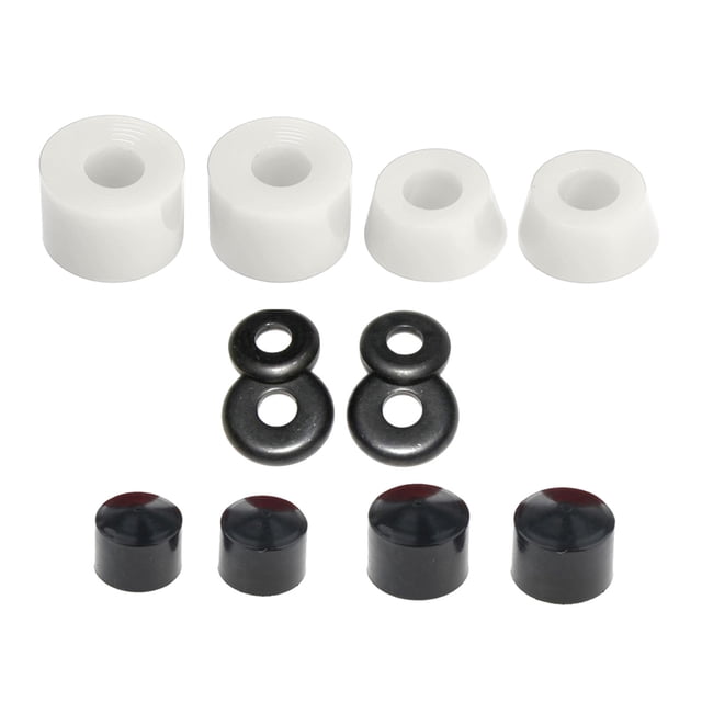 Buje de Skateboard Sunnimix Bujes de monopatín Reemplazo de Repuestos de Lavadora Blanco
