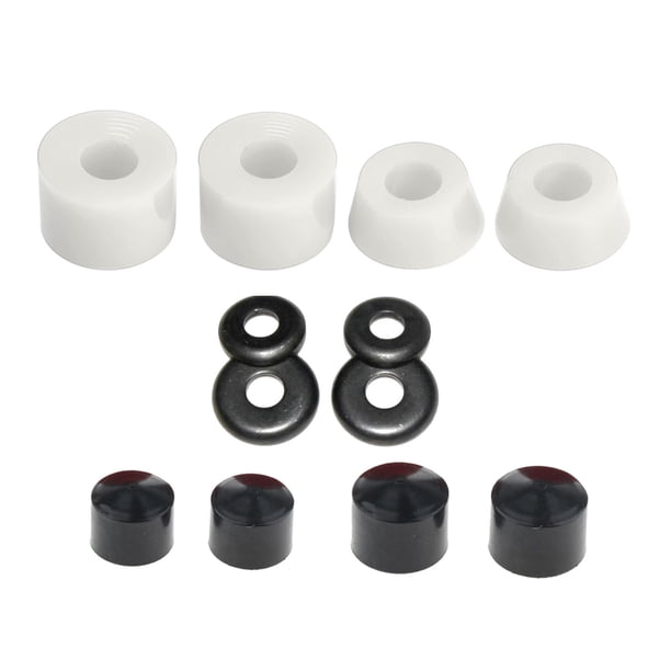 Buje de Skateboard Sunnimix Bujes de monopatín Reemplazo de Repuestos de Lavadora Blanco