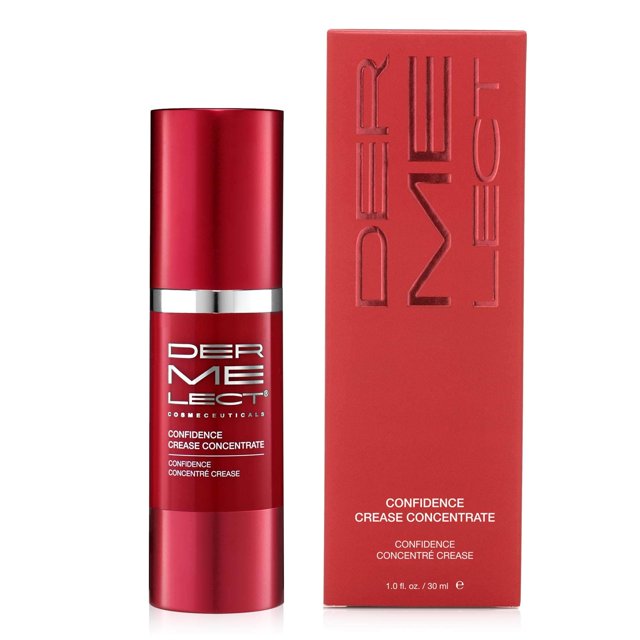 Dermelect Confidence Crease Concentrate - Suero antienvejecimiento con retinol e hialurónico para suavizar y apuntar líneas finas y arrugas 11 líneas Líneas de expresión Líneas de expresión Arrugas fa