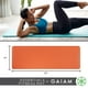 thumbnail image 5 of Tapete de yoga grueso Essentials para fitness y ejercicio con correa de transporte fácil de ceñir, verde azulado, 72 pulgadas de largo x 24 pulgadas de ancho x 2/5 pulgadas de grosor, 5 of 9