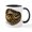 White/Black Inside, variant on CafePress - Southern Hognose Snake Mug - 11 oz Ceramic Mug - Novelty Coffee Tea Cup