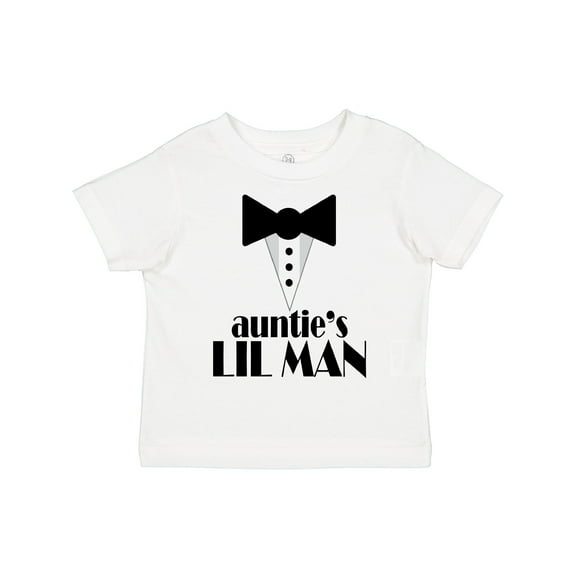 Inktastic Auntie's Lil Man Boys Toddler T-Shirt