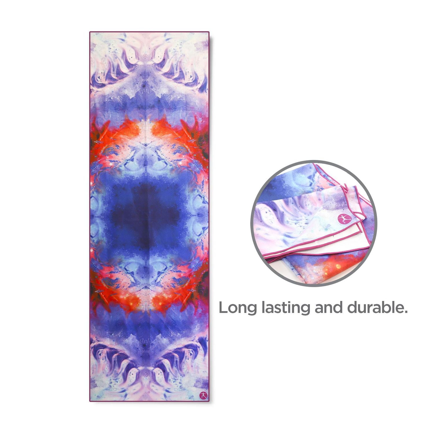 Printed Hot Yoga and Gym Towel -Serenity