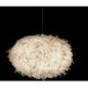 thumbnail image 4 of Araña Suspensión Ø 45cm Araña Plume Blanche Suspensión Iluminación para Dormitorio, 4 of 5