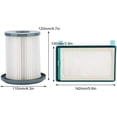thumbnail image 5 of Filtre d'aspirateur - Ensemble de filtres d'aspirateur domestique - Ensemble de remplacement pour FC8732 FC8734 FC8736 FC8748, 5 of 5