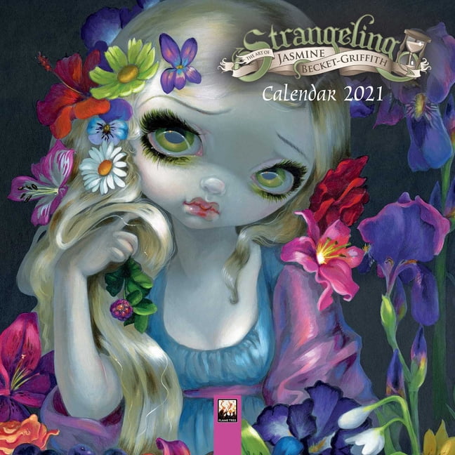 Art Calendar Strangeling by Jasmine Becket-Griffith Wall Calendar 2022