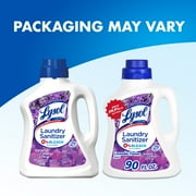 (2 pack) Lysol® Laundry Sanitizer Additive, Eliminates Odor Causing Bacteria, Lavender Fusion, 90 fl oz