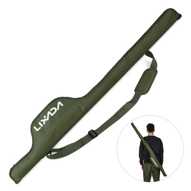 Lixada 55 Inch Fishing Rod Bag Portable Folding Fishing Pole Tackle Protective Cover Case Storage Bag Other