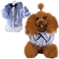 thumbnail image 1 of Camiseta para perro, para perros pequeños, gatos, cachorros, niño y niña, ropa para perro, camiseta suave para mascota, camiseta transpirable para gato, ropa adorable., 1 of 7