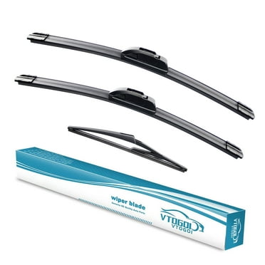 3 Wipers 26" 17" 12" for Infiniti QX60 2014-2020 Nissan Pathfinder 2013-2020 Rogue 2015-2021 All Weather Original Equipment Replacement Windshield Wiper Blades