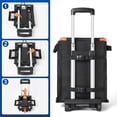 thumbnail image 3 of 72 Can Rolling Cooler Bag With Wheels & Handle  Collapsible Insulated Ice Chest For Beach Camping Tailgating - Portable Travel Soft On Collapses Easy Storage, 3 of 9