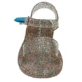 thumbnail image 4 of Carter's Toddler Girls Translucent Jelly Sandal Size 7 Clear-Multicolor Flexible, 4 of 6