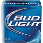 Bud Light Twin Stack Beer, 24 pack, 12 fl oz cans
