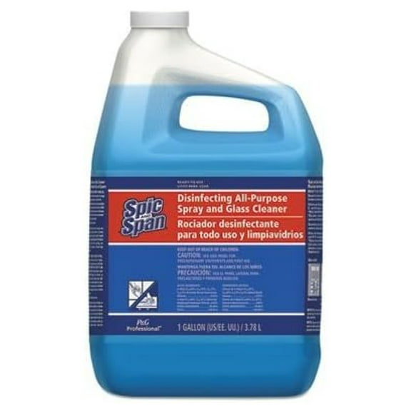 All-Purpose Cleaner & Glass Cleaner - 1 Gallon Spray Bottle - Multi-Surface Cleaning for Kitchen, Stainless Steel, Countertops - Clean Scent - Made in USA