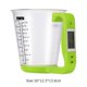 thumbnail image 1 of Taza medidora electrónica Básculas de cocina Tazas medidoras digitales (Verde) Ehuebsd Libre de BPA, 1 of 7