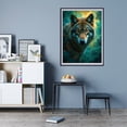 thumbnail image 7 of Diamond Art Kit for Adults, Wolf Starry Night Sky Glow Diamond Painting for Adults Beginners, 5D DIY Diamond Art Painting Kits, Colorful Diamond Painting Craft for Home Decor 12x16, 7 of 7