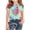 Red, variant on FSYBOA Girls Graphic Tees, Casual Short Sleeve Crew Neck Pullover Summer Tops Hot Pink Size 10-12 T