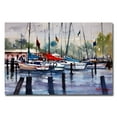 thumbnail image 2 of Trademark Art "Menominee Marina" Canvas Art by Ryan Radke, 2 of 3