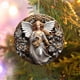 thumbnail image 5 of Colgante de bendición de nacimiento de Navidad 2025 | Adorno acrílico para coche con visión estereoscópica | Decoración para árbol de Navidad y hogar | Regalo para recién nacidos para Navidad y, 5 of 5