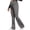 Gray, variant on Women's Maternity Flare Leggings for Women with Pockets,Crossover Yoga Pants with Tummy Control,High Waisted and Wide Leg,Navy,S