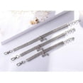 thumbnail image 4 of Collier pour Animaux, Élastique, Strass, Strass, pour Petits Chiens - Blanc, P, 4 of 7