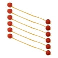 thumbnail image 4 of Vsenkes Ladder Balls Backyard Games Outdoor Replacement Sports Lawn Ladder Toss Game 6pcs Red, 4 of 9