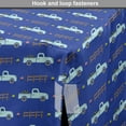 thumbnail image 4 of Truck Dog Crate Cover, Farm Elements Rural Transportation and Fence Pattern, Easy to Use Pet Kennel Cover Small Dogs Puppies Kittens, 7 Sizes, Violet Blue, by Ambesonne, 4 of 6