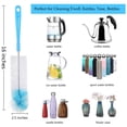 thumbnail image 2 of ZOUYUE 8 Pcs Bottle Cleaning Brush Set Long Handle Black Bottle Cleaner Sturdy Food Grade for Cleaning Baby Bottles Sports Water Bottles Flask, 2 of 7