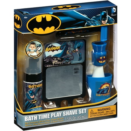 Batman Bath Time Play Shave Set, 5 pc - Walmart.com