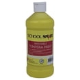 thumbnail image 1 of School Smart SS211-710 Washable Tempera Paint, Pint, Grade: Kindergarten to 12, Yellow, 1 of 5