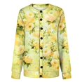 thumbnail image 4 of Kaondbfi Cardigan for Women, Autumn and Winter Knitted Button Cardigan Casual Coat Top Womens Winter Coat, 4 of 5