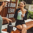 thumbnail image 6 of BOTTLE BOTTLE Insulated Water Bottle 64 oz with Straw and Dual-use Lid Stainless Steel Water Bottle with Handle Insulated Jug for Sports green gradient, 6 of 7