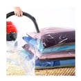 thumbnail image 4 of El paquete de bolsas vacías comprime la ropa y ahorra espacio de 70 x 100 cm x 12, 4 of 5