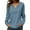 Sky Blue, variant on Breezora Relaxed Fit V Neck Long Sleeve Tee for Women Soft Stretch Essential Top for Workout Yoga and Daily Comfort Wear L Size Beige