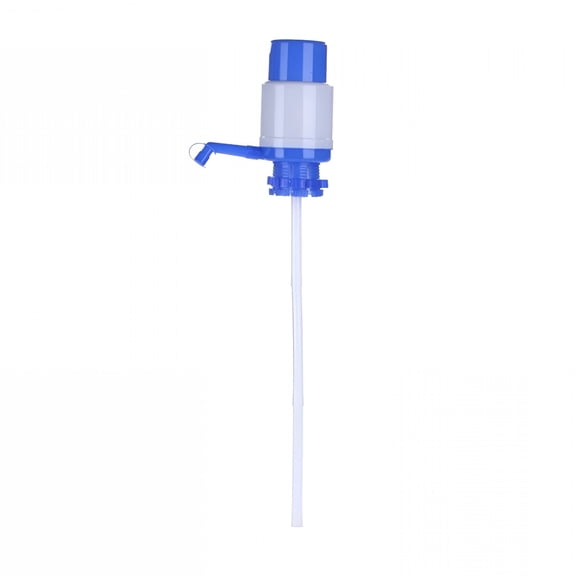 HIBIBUD Manual Water Pump for 5 Gallon Jug, Hand Press Dispenser with Removable Tube for Home, Office & Camping