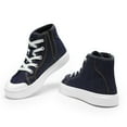 thumbnail image 5 of BURUDANI Kids Casual Sneakers High Top Canvas Walking Shoes for Little Boys & Girls, 5 of 6